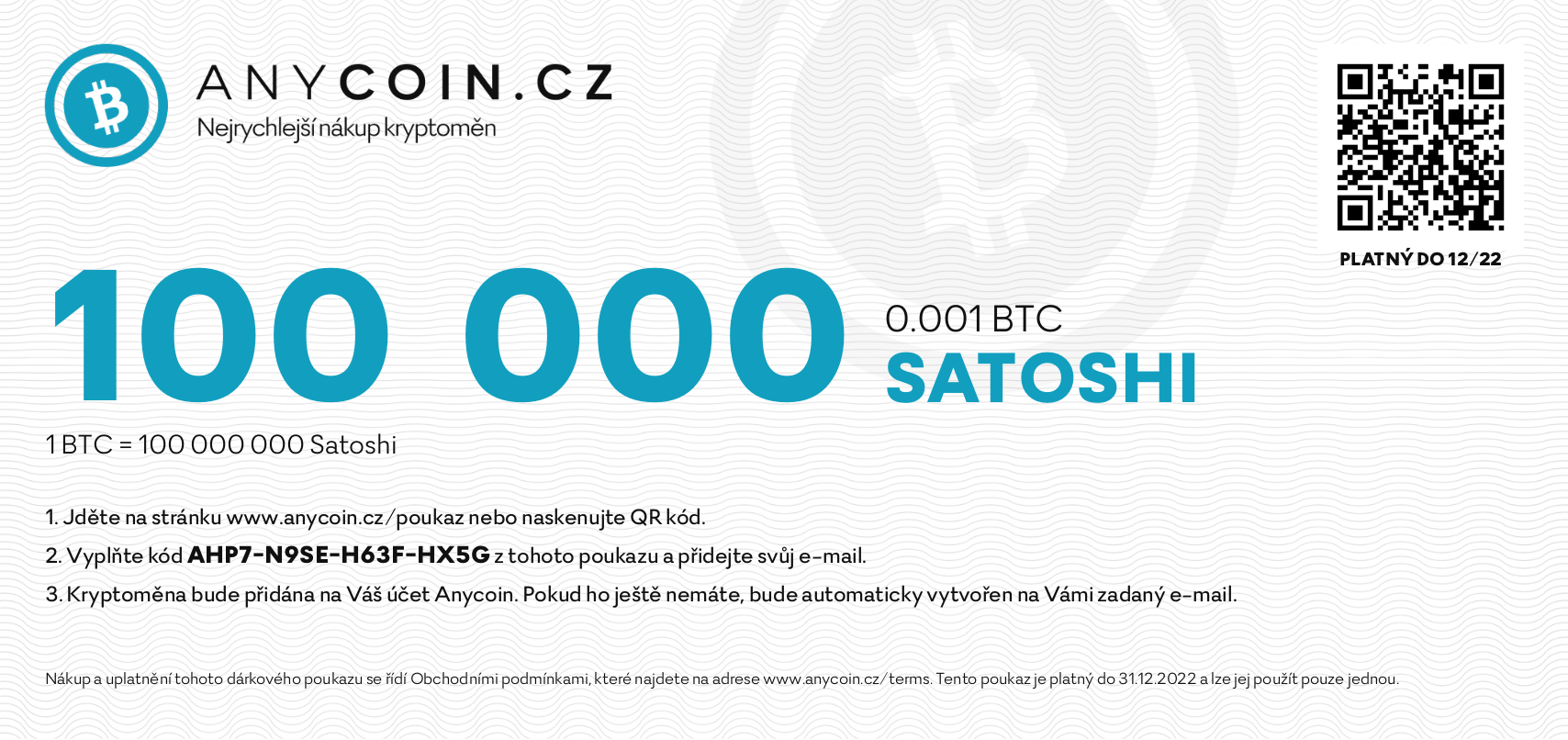 Jak darovat kryptoměnu Bitcoin?